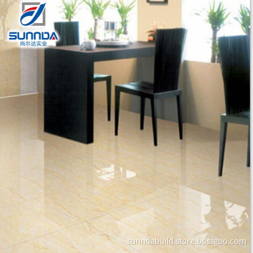 Palestine cheap prices shining white Nano Glossy Polised Surface Porcelain Tiles for Kichen floor